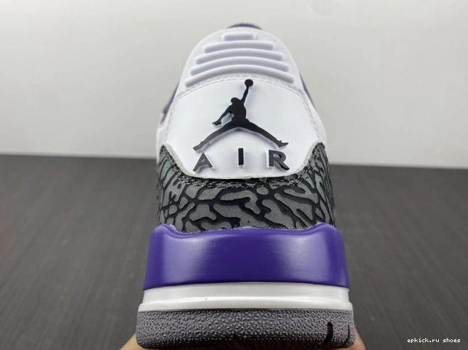 Rep Air Iris' 'Dark 3 Jordan Retro CT8532-105 0814